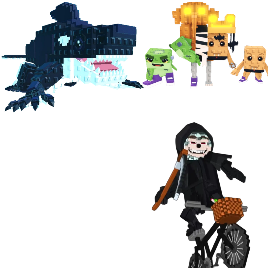 [BUNDLE] - 🦇 1x Orcaledon 🦇 1x Los Spooky Combinasionas 🦇 1x