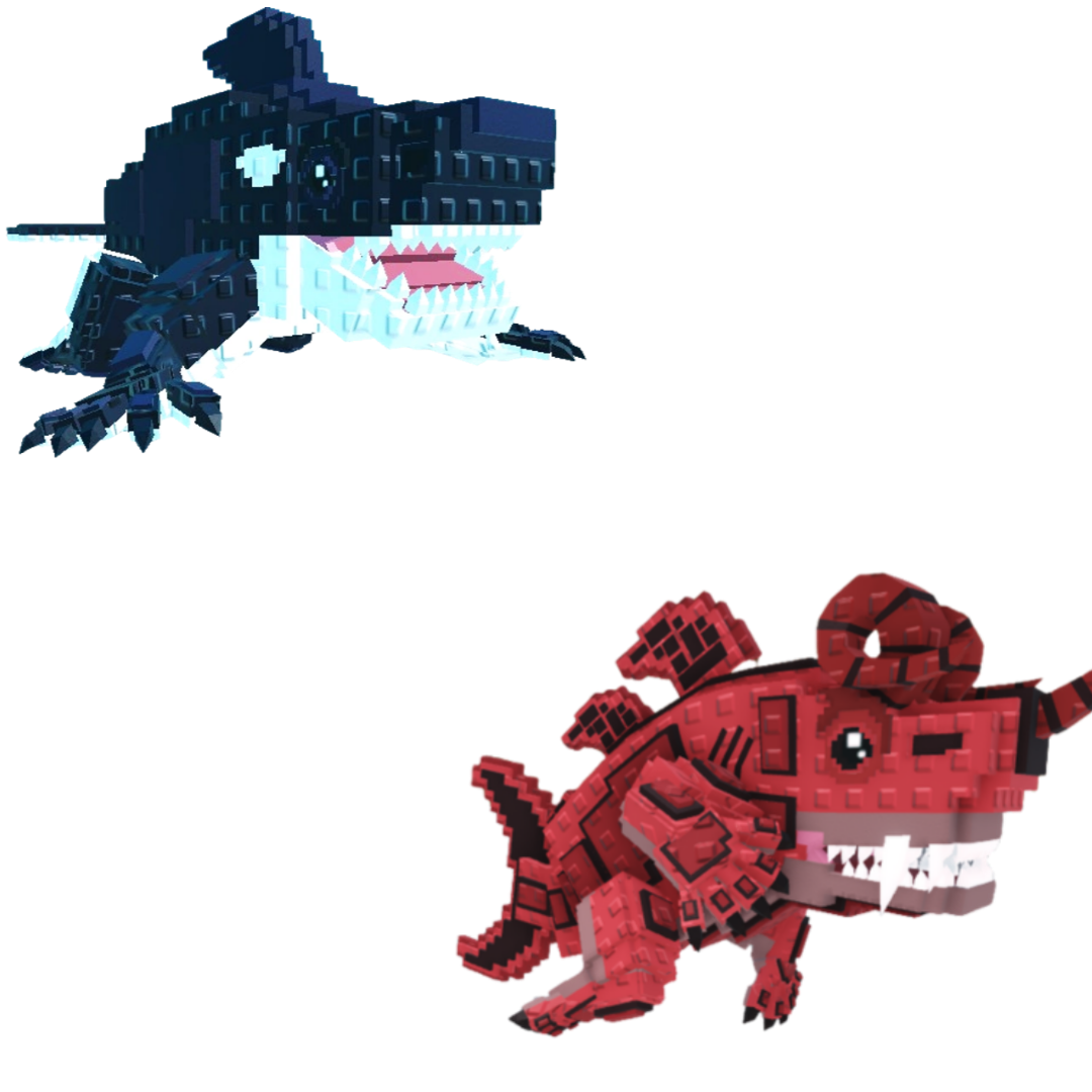[BUNDLE] - 🍯 1x Orcaledon 🍯 1x Eviledone