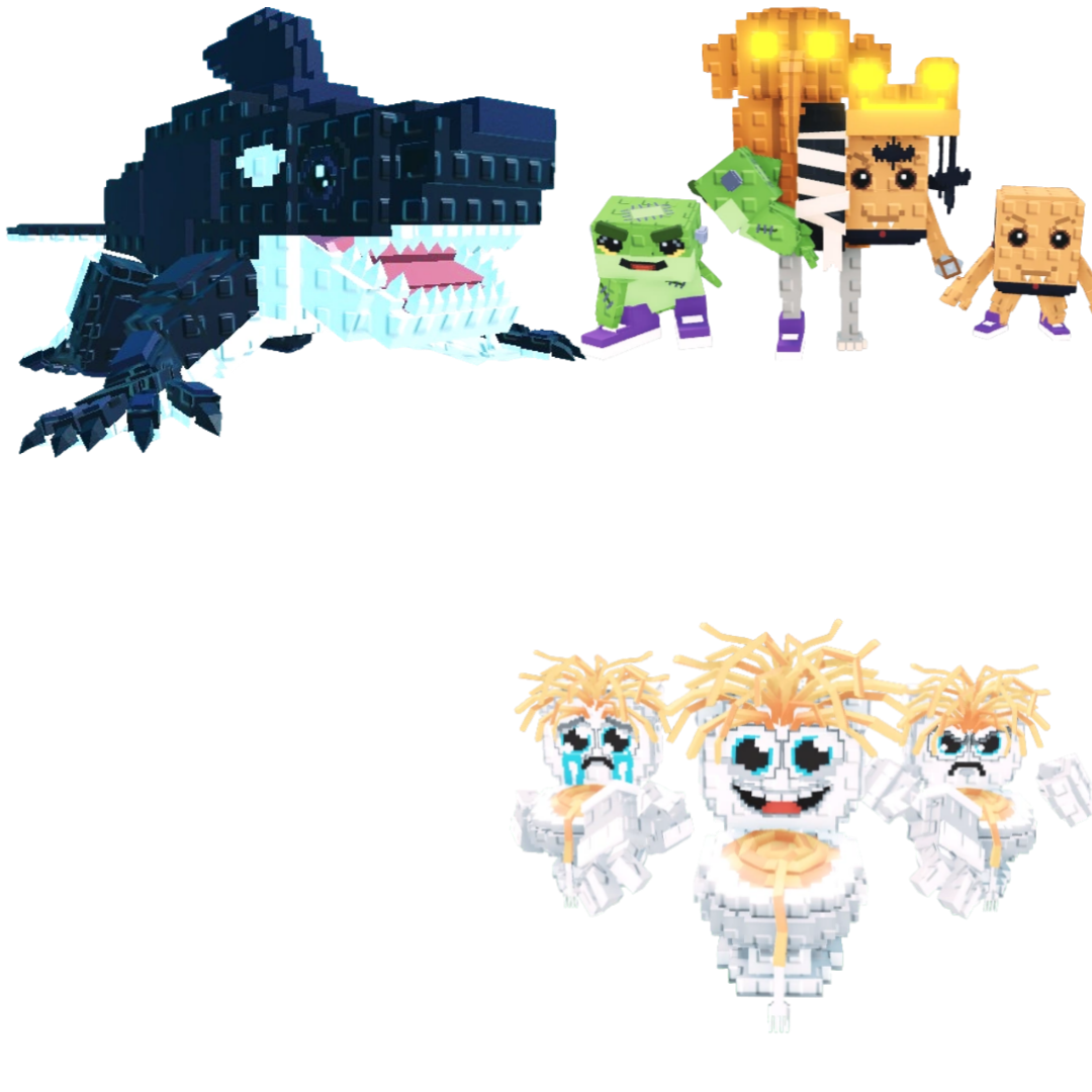 [BUNDLE] - 🍶 1x Orcaledon 🍶 1x Los Spooky Combinasionas 🍶 1x Los Spaghettis