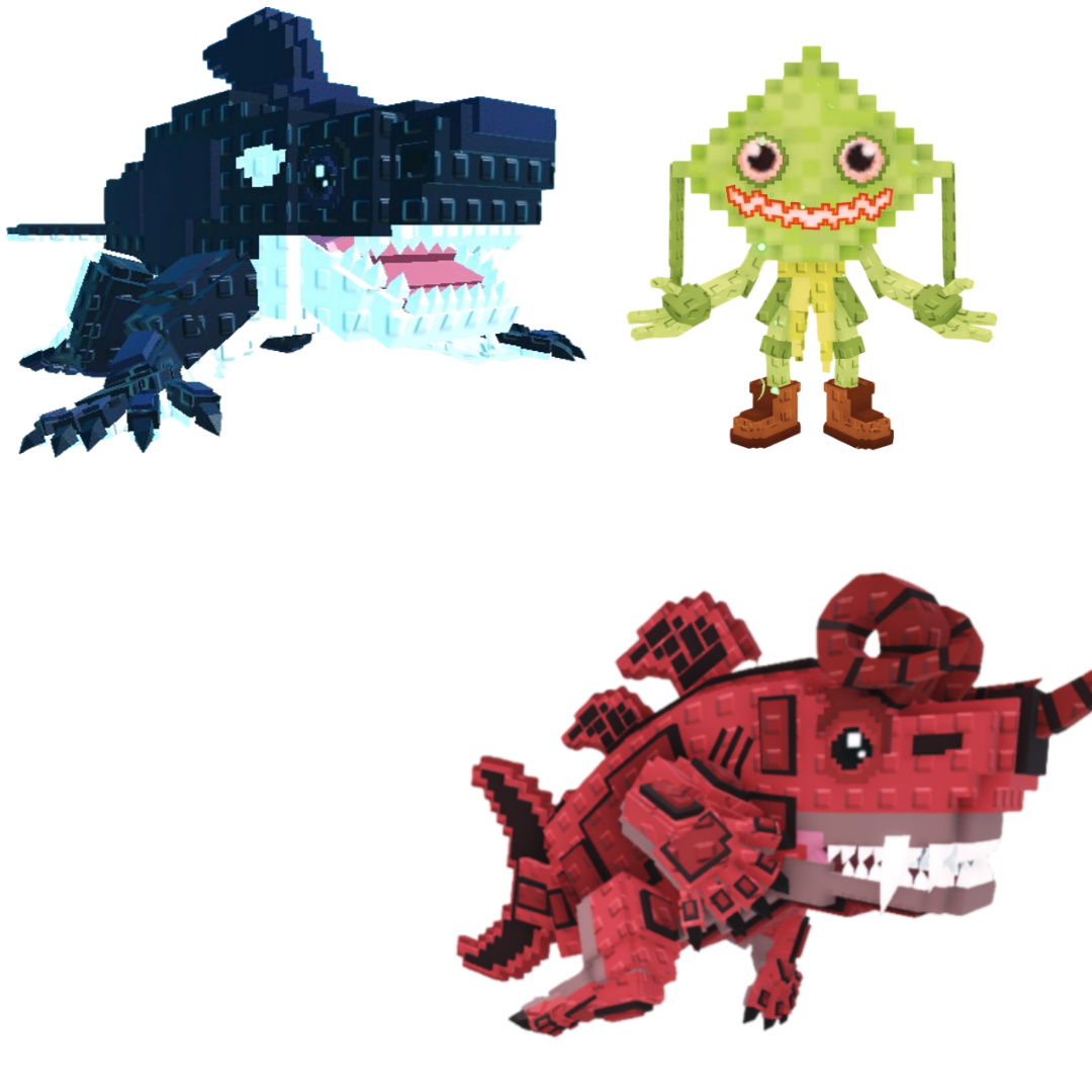 [BUNDLE] - 🦦 1x Orcaledon 🦦 1x Ketupat Kepat 🦦 1x Eviledon
