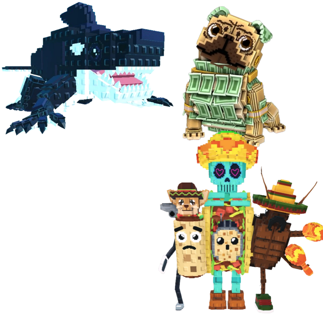 [BUNDLE] - 🦡 1x Orcaledon 🦡 1x La Taco Combinasion 🦡 1x Money Money Puggy