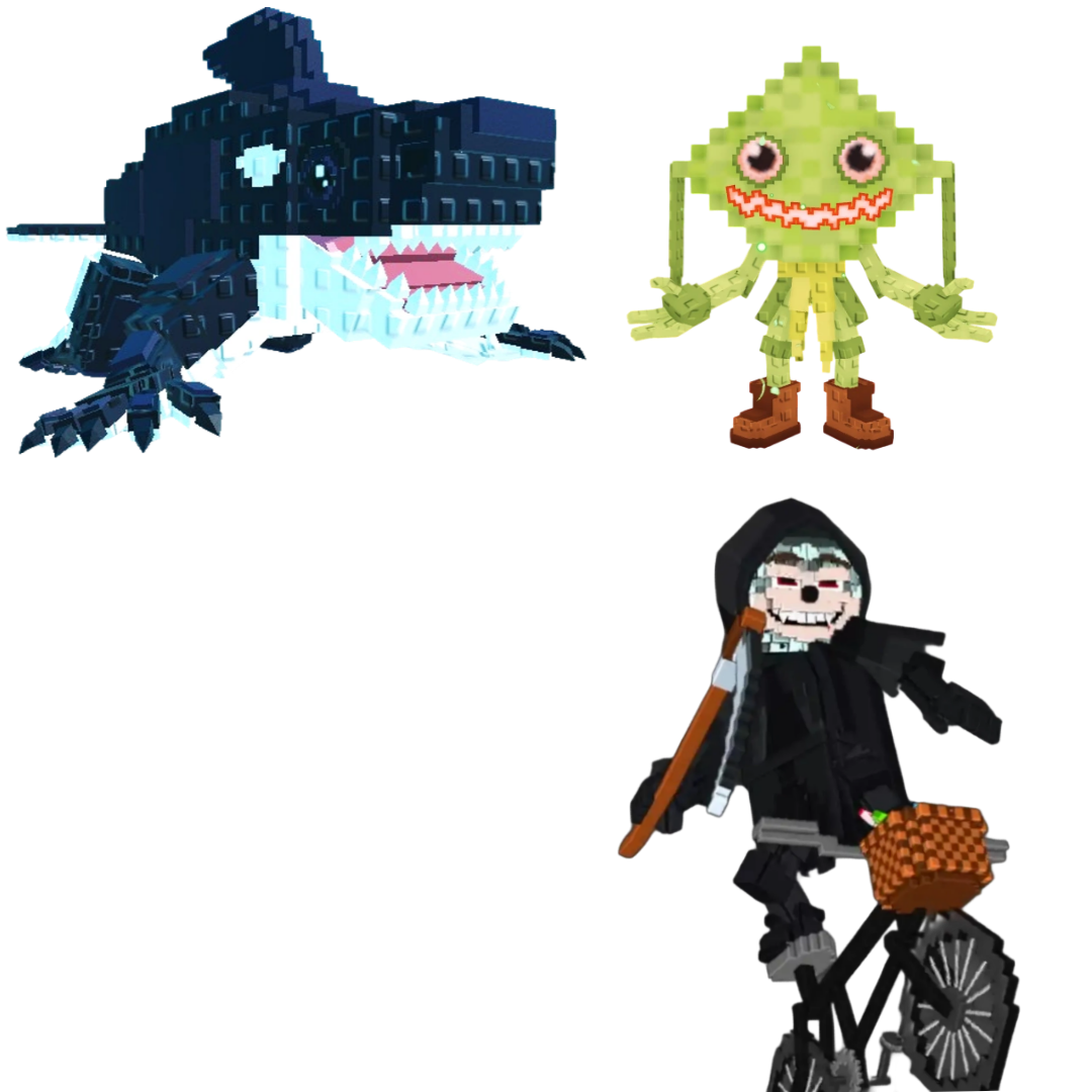 [BUNDLE] - 🐔 1x Orcaledon 🐔 1x Ketupat Kepat 🐔 1x Mieteteira Bicicleteira