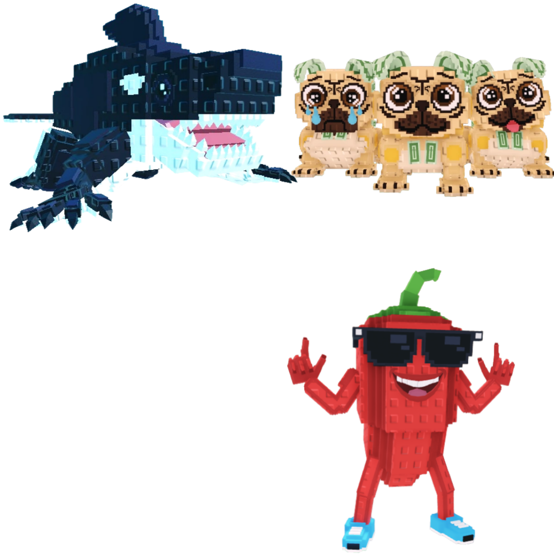 [BUNDLE] - 🥤 1x Orcaledon 🥤 1x Los Puggies 🥤 1x Chillin Chil