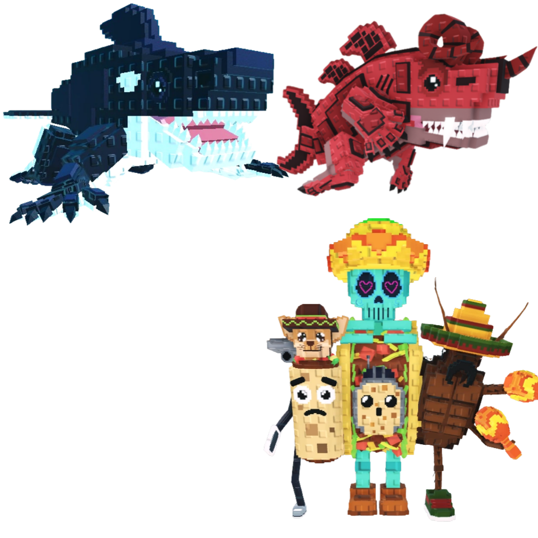 [BUNDLE] - 🐤 1x Orcaledon 🐤 1x La Taco Combinasion 🐤 1x Eviledon