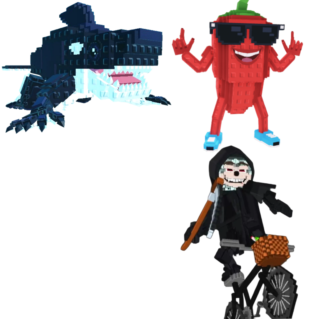 [BUNDLE] - 🥢 1x Orcaledon 🥢 1x Mieteteira Bicicleteira 🥢 1x Chill Chil