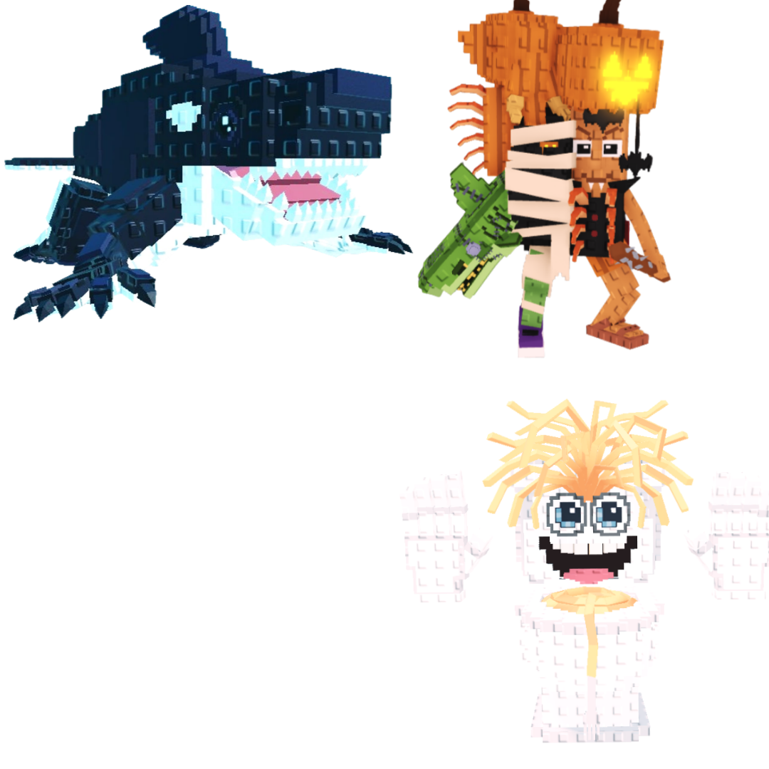 [BUNDLE] - 🍍 1x Orcaledon 🍍 1x La Spooky Grande 🍍 1x Spaghetti Tualetti