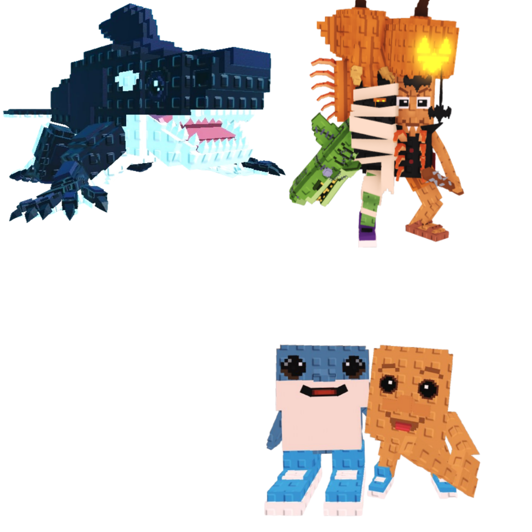 [BUNDLE] - 🍎 1x Orcaledon 🍎 1x La Spooky Grande 🍎 1x Los Bros