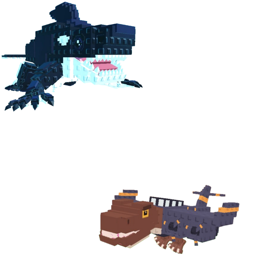 [BUNDLE] - 🍅 1x Orcaledon 🍅 1x Nuclearo Dinossauro