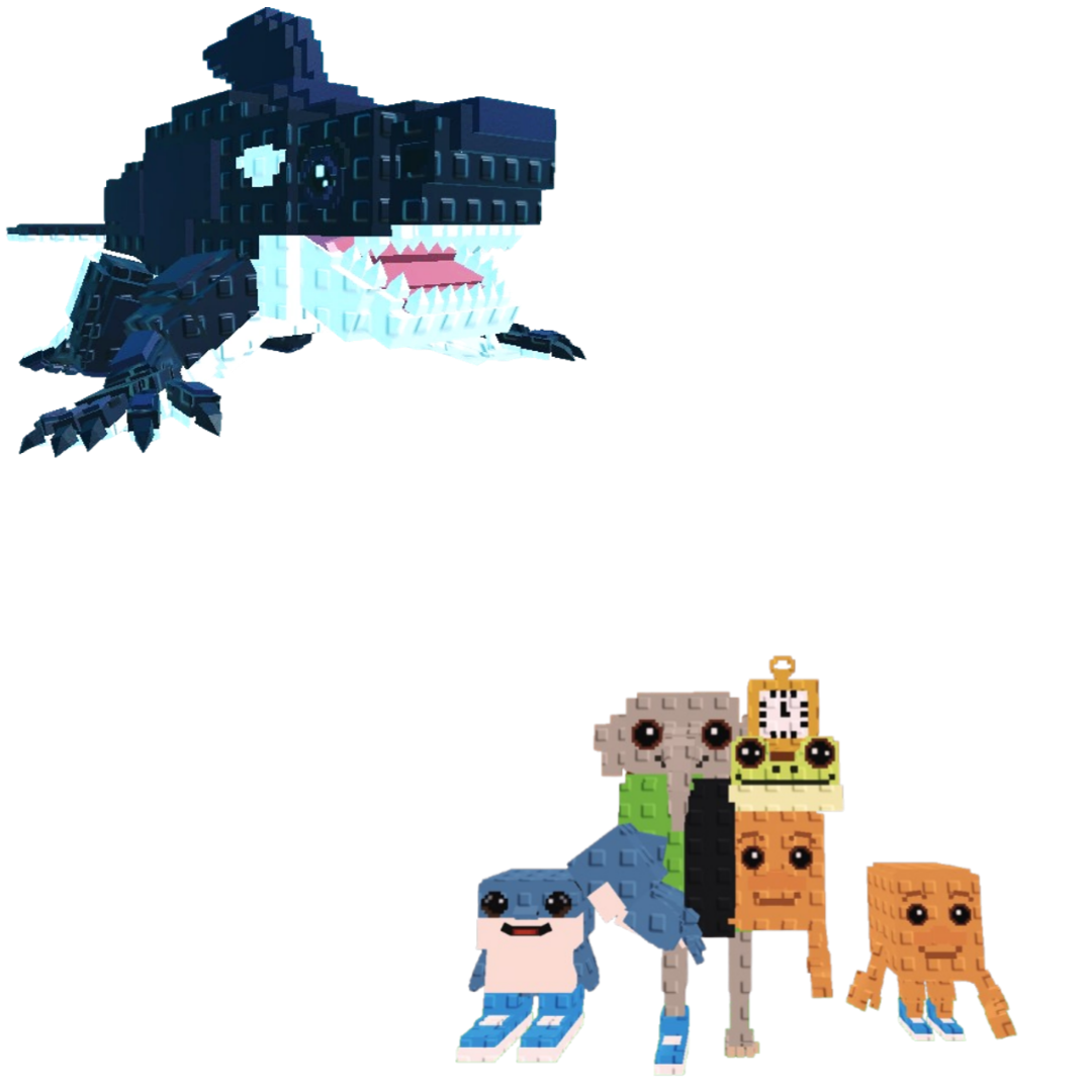[BUNDLE] - 🥥 1x Orcaledon 🥥 1x Los Combinasionas