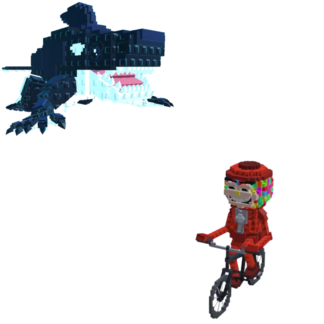 [BUNDLE] - 🥔 1x Orcaledon 🥔 1x Chicleteira Bicicleteira