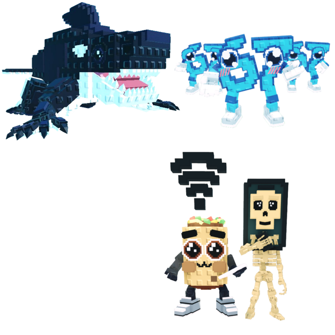 [BUNDLE] - 🦅 1x Orcaledon 🦅 1x Los 67 (Six Seven) 🦅 1x Los Mobilis