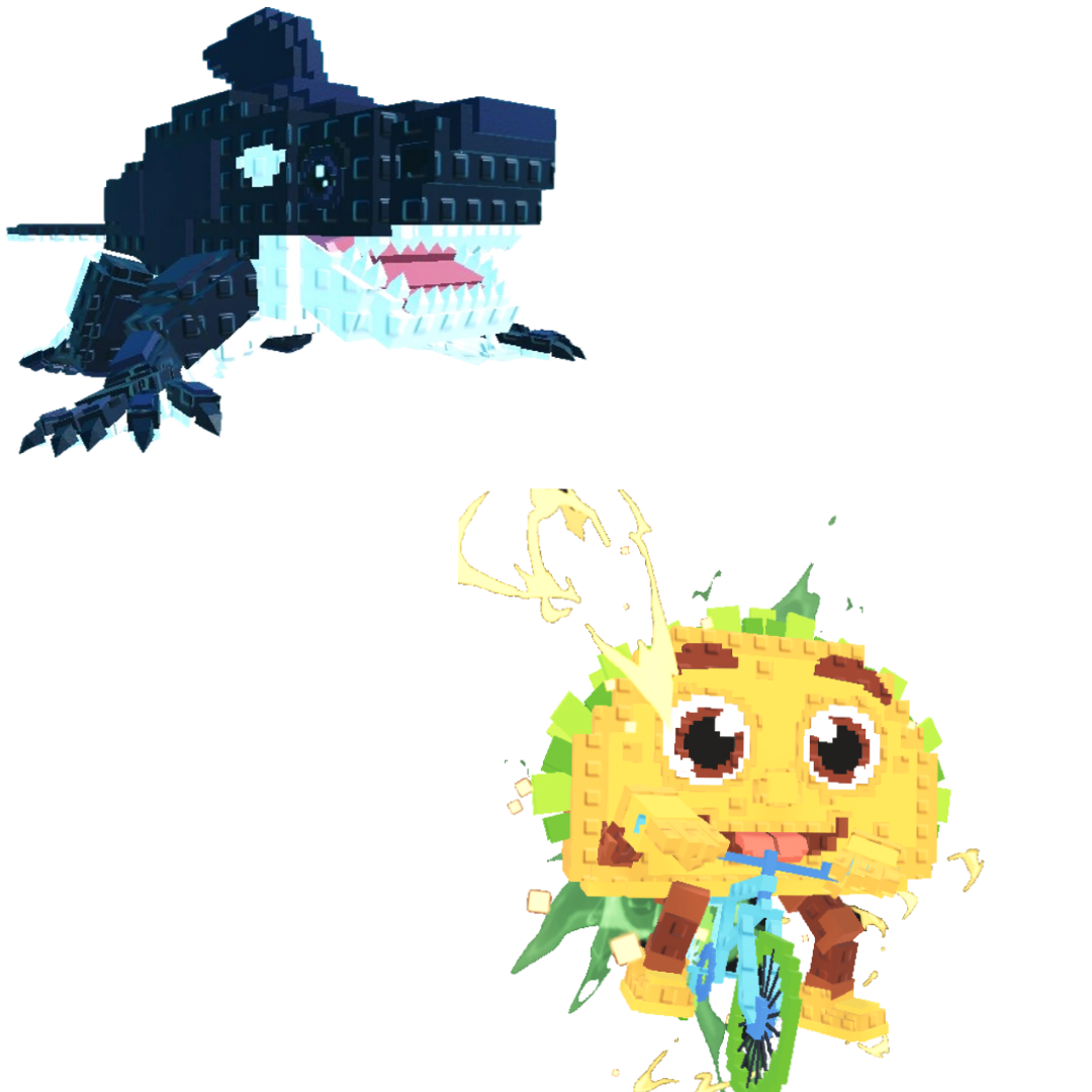[BUNDLE] - 🌽 1x Orcaledon 🌽 1x Tacorita Bicicleta