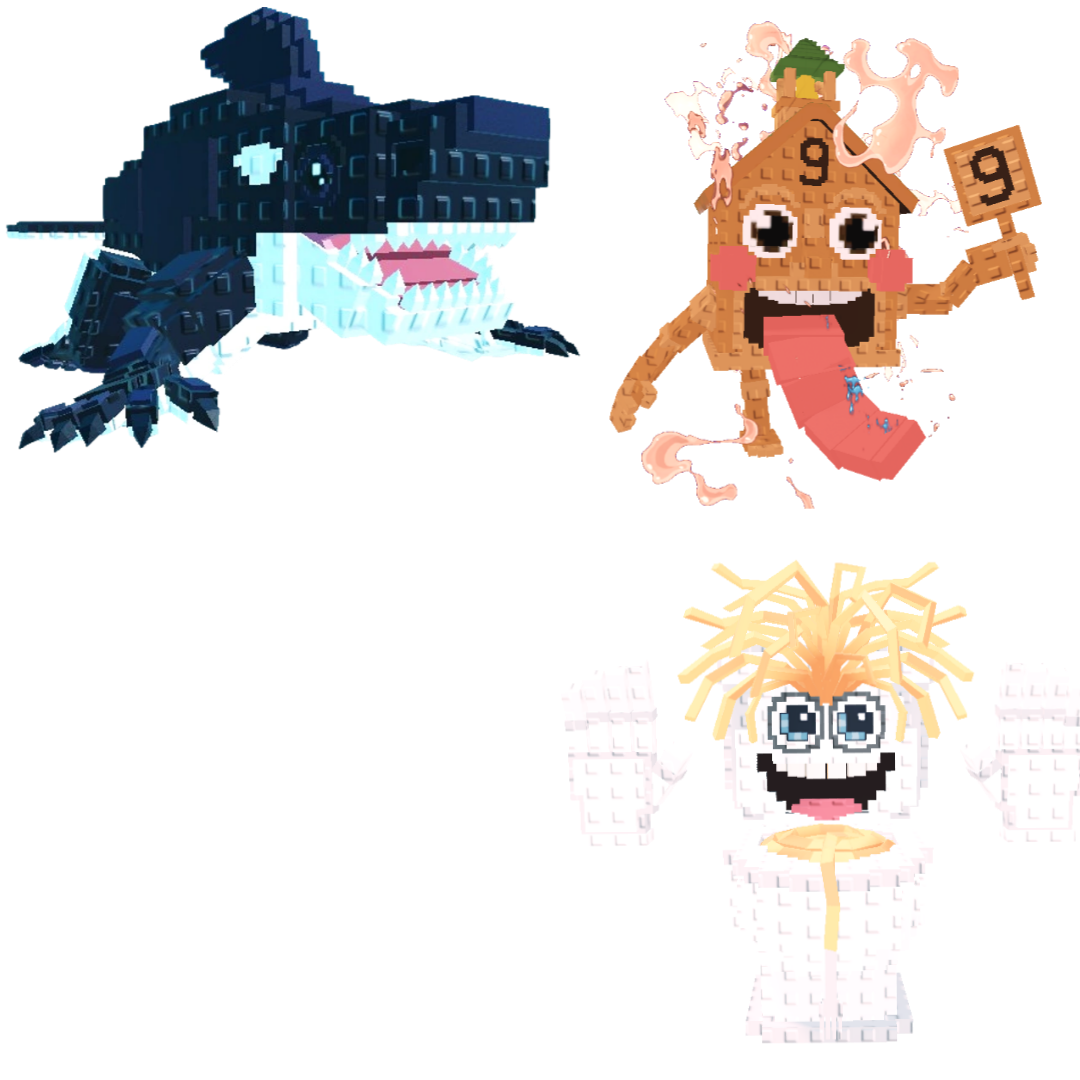 [BUNDLE] - 🐸 1x Orcaledon 🐸 1x Spaghetti Tualetti 🐸 1x Esok Sekolah