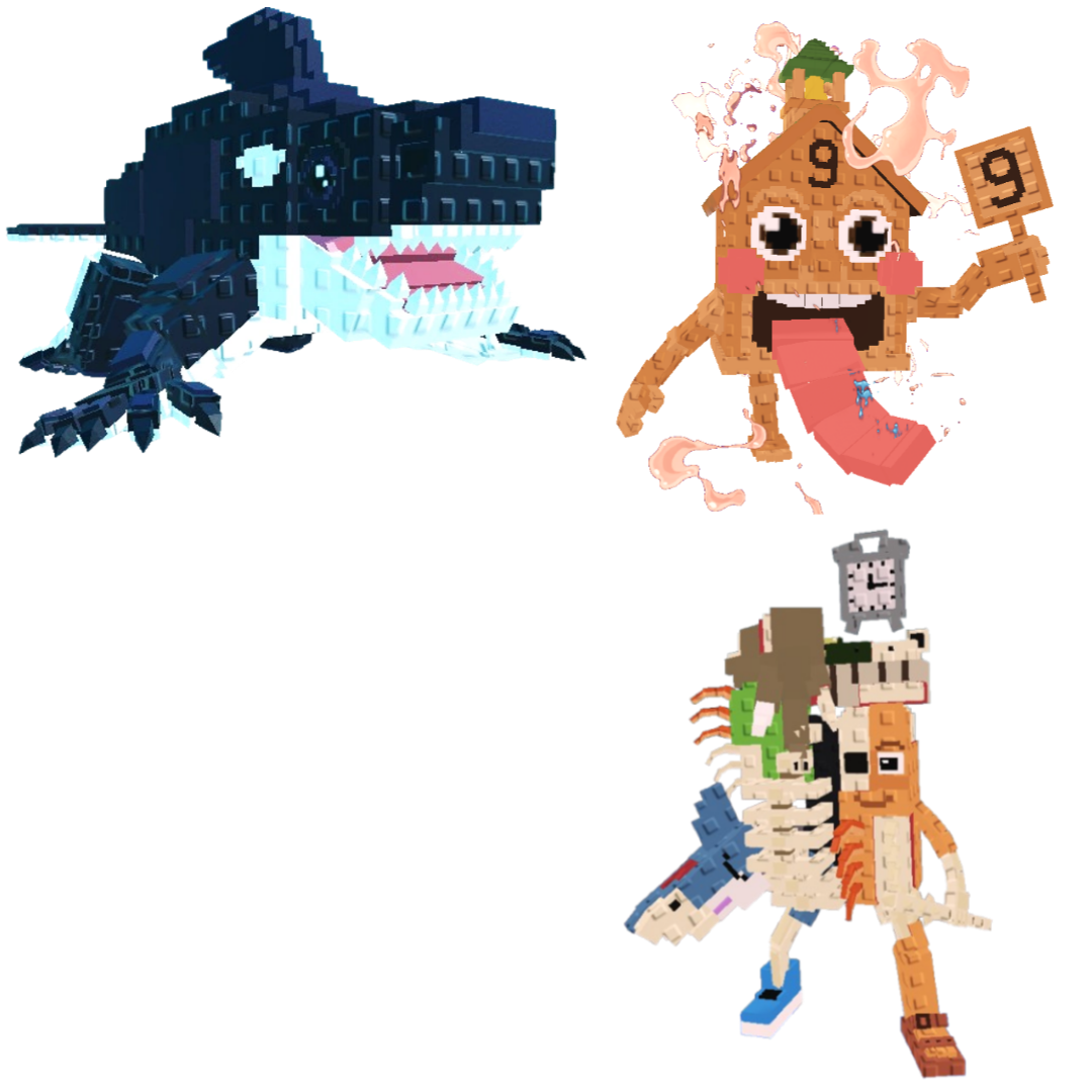 [BUNDLE] - 🦎 1x Orcaledon 🦎 1x La Extinct Grande 🦎 1x Esok Sekolah