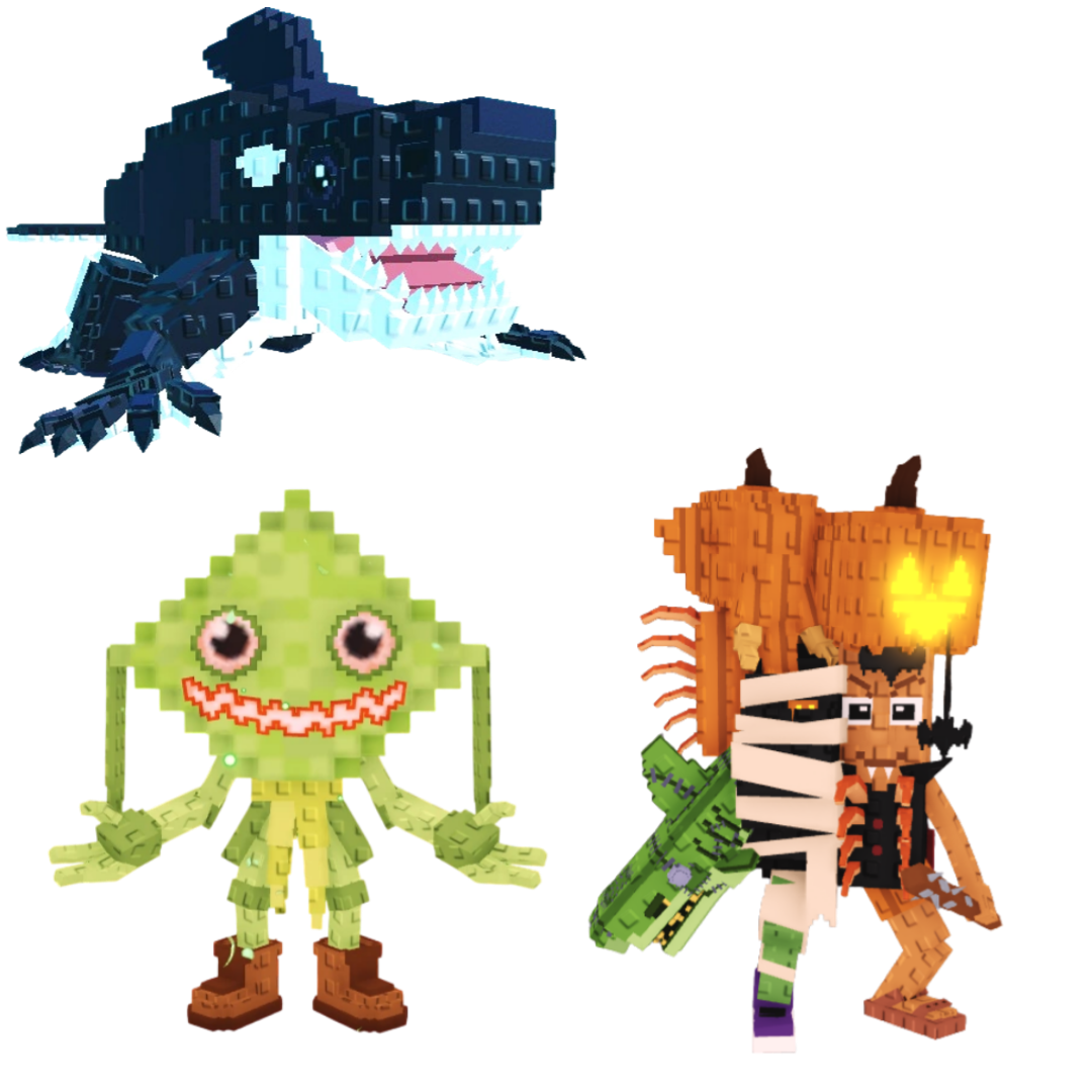 [BUNDLE] - 🧀 1x Orcaledon 🧀 1x Ketupat Kepat 🧀 1x La Spooky Grande