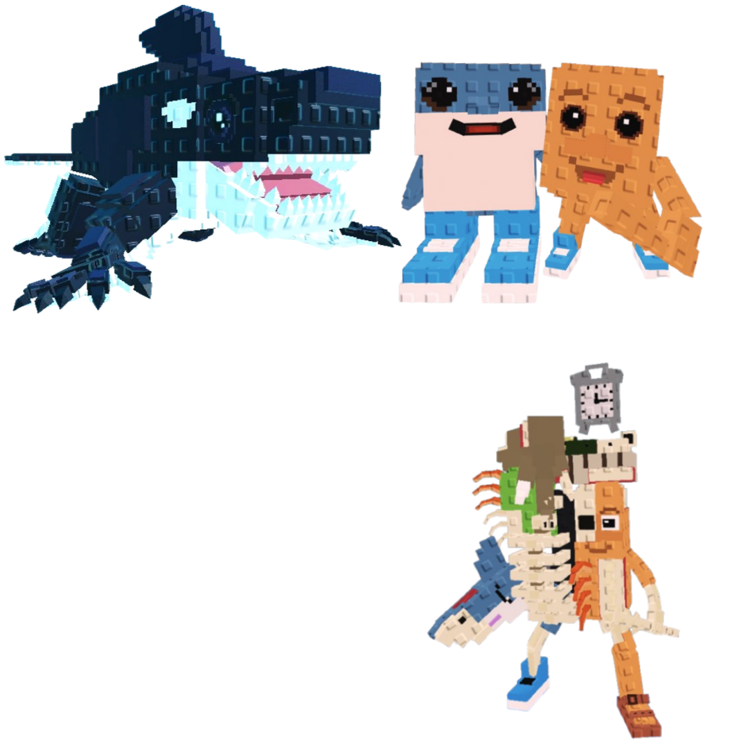 [BUNDLE] - 🦖 1x Orcaledon 🦖 1x Los Bros 🦖 1x La Extinct Grande
