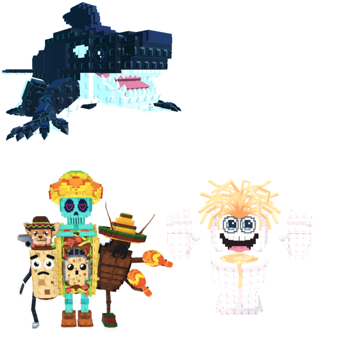 [BUNDLE] - 🍔 1x Orcaledon 🍔 1x La Taco Combinasion 🍔 1x Spaghetti Tualetti