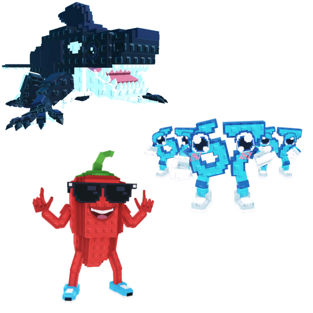 [BUNDLE] - 🥪 1x Orcaledon 🥪 1x Chillin Chil 🥪 1x Los 67 ( Six Seven )