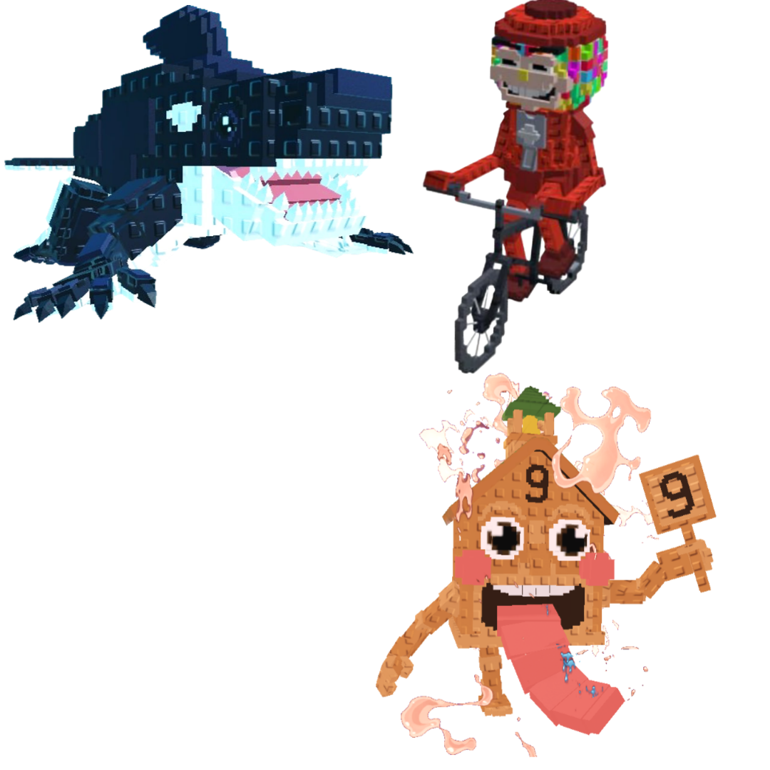 [BUNDLE] - 🐟 1x Orcaledon 🐟 1x Esok Sekolah 🐟 1x Chicleteira Bicicleteira