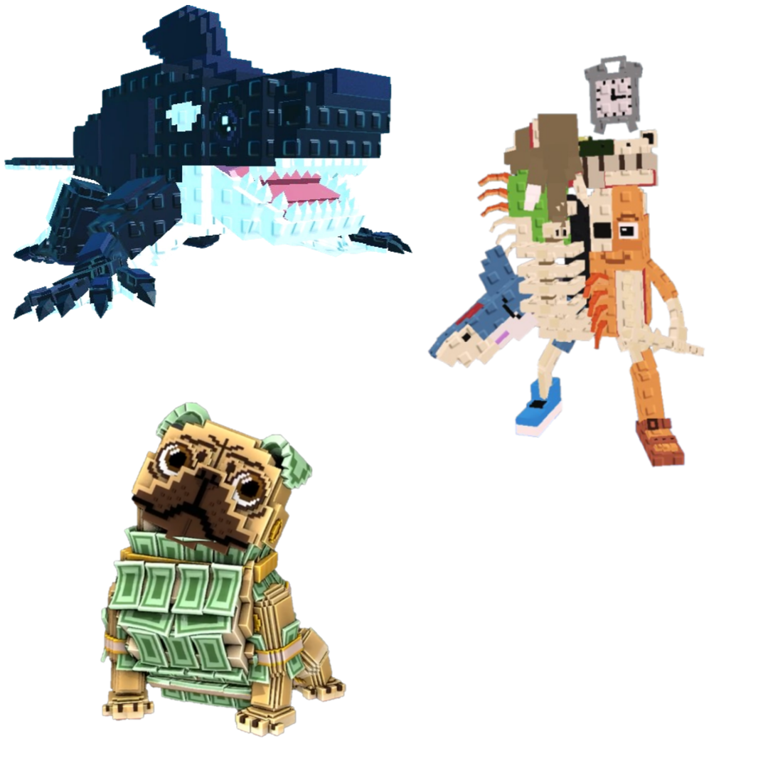 [BUNDLE] - 🥣 1x Orcaledon 🥣 1x La Extinct Grande 🥣 1x Money Money Puggy