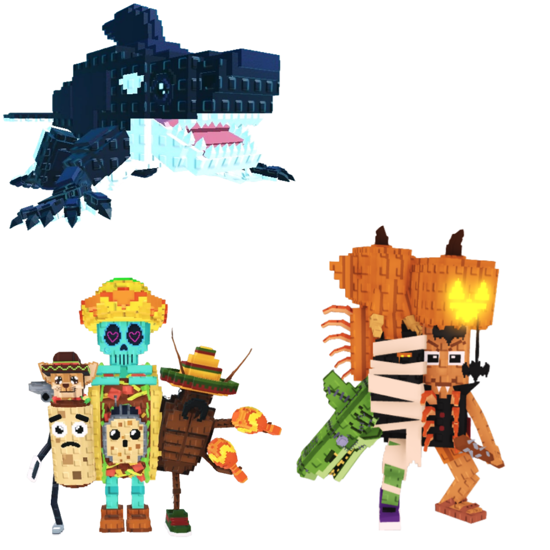 [BUNDLE] - 🐚 1x Orcaledon 🐚 1x La Taco Combinasion 🐚 1x La Spooky Grande