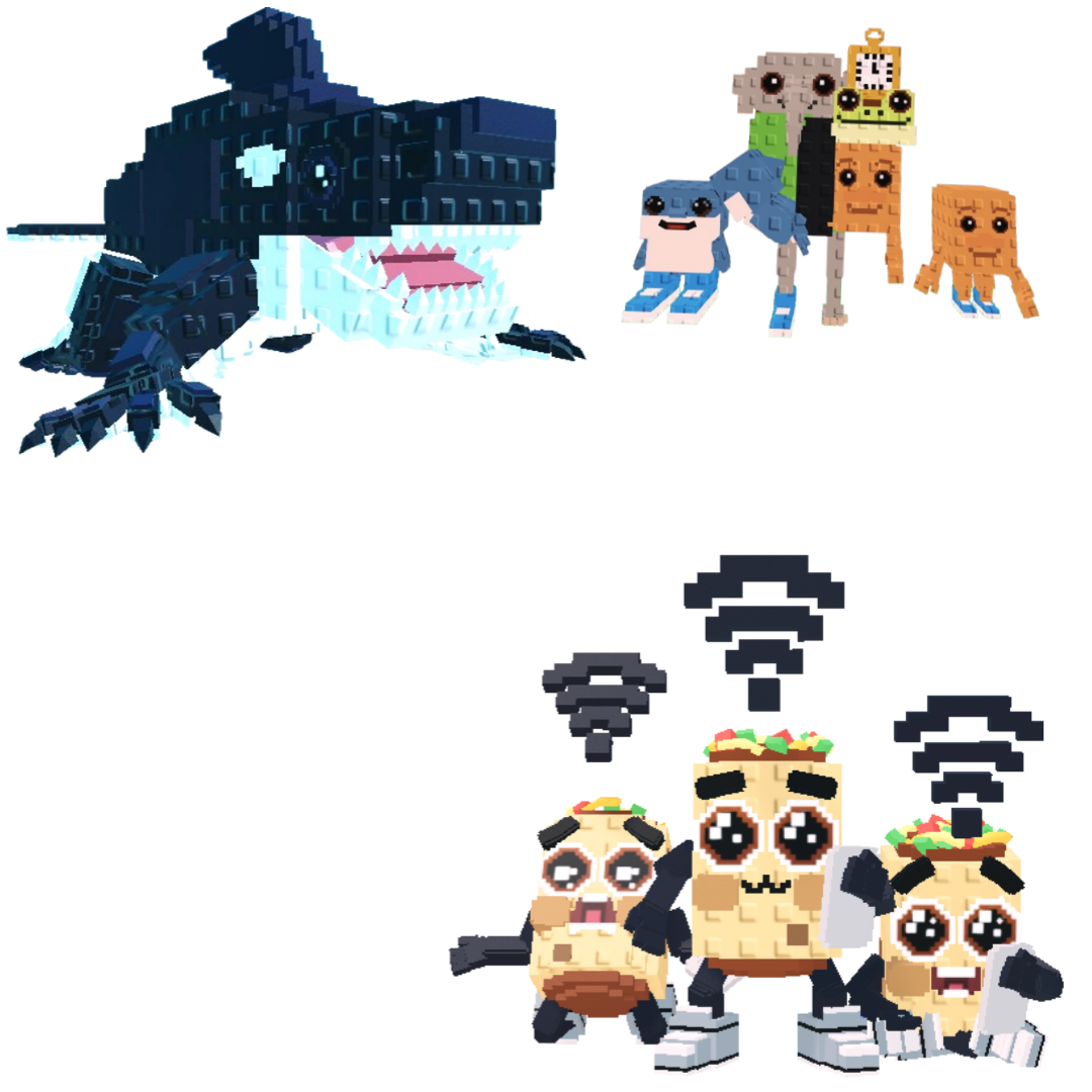 [BUNDLE] - 🦋 1x Orcaledon 🦋 1x Los Combinasionas 🦋 1x Los Nooo My Hotspotsitos