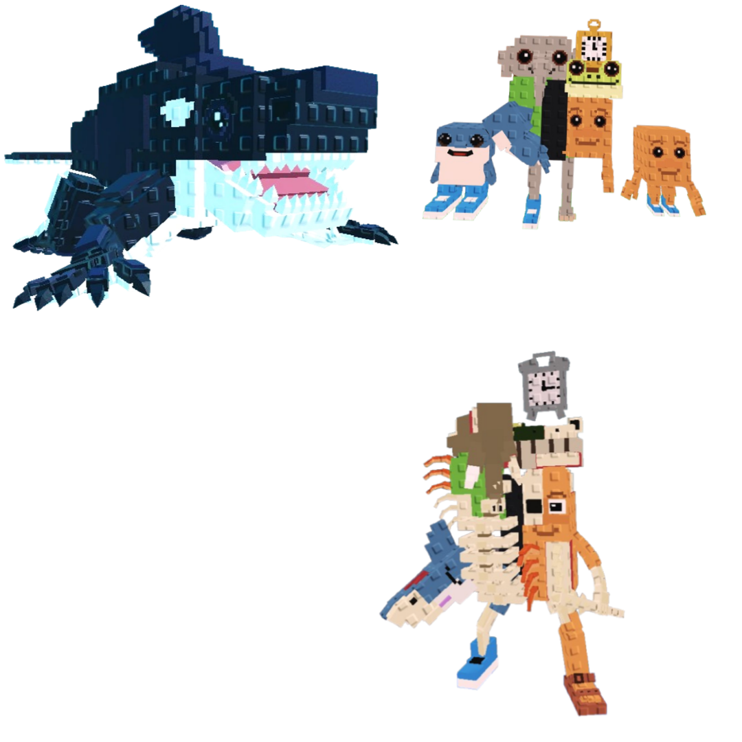 [BUNDLE] - 🐝 1x Orcaledon 🐝 1x La Extinct Grande 🐝 1x Los Combinasionas