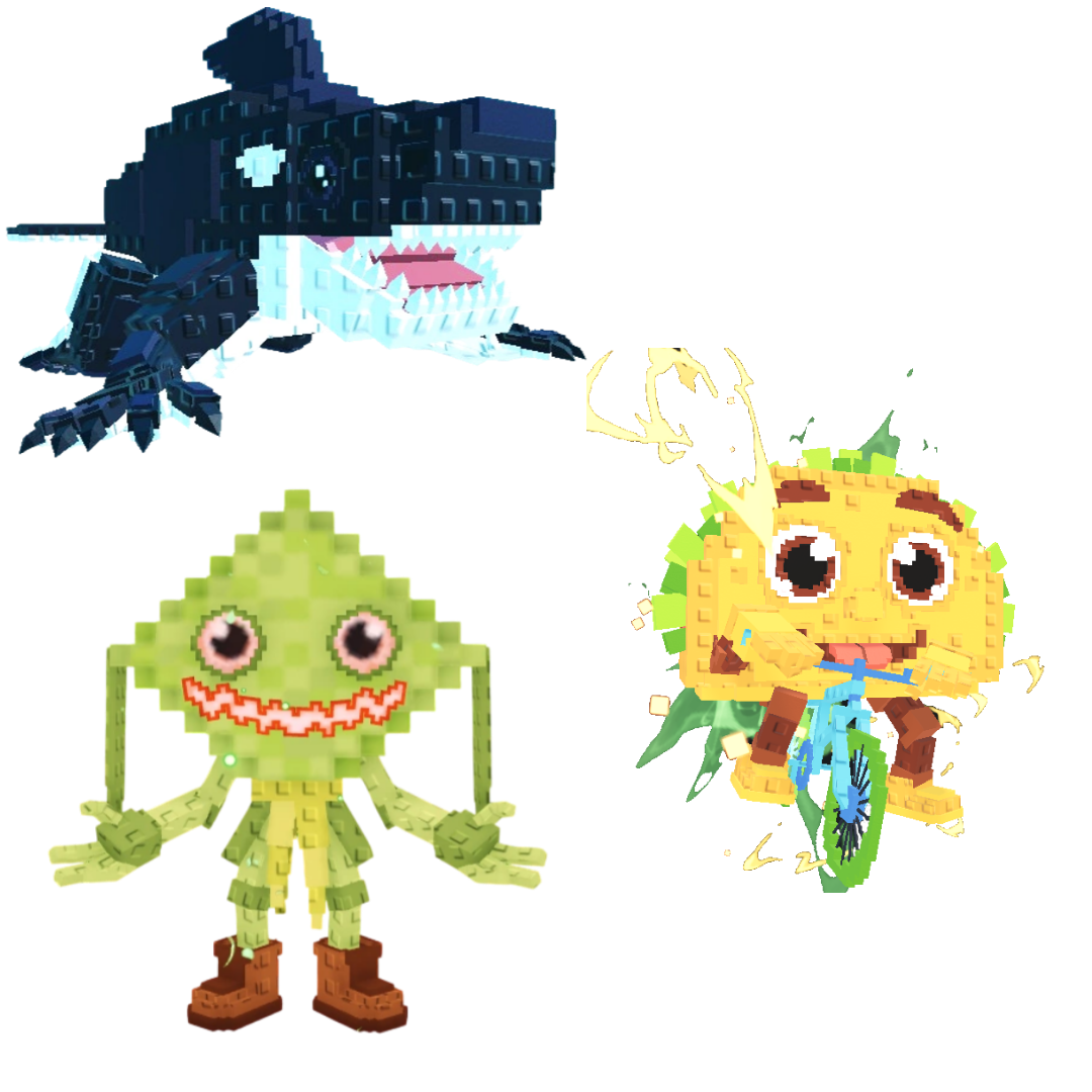 [BUNDLE] - 🌻 1x Orcaledon 🌻 1x Ketupat Kepat 🌻 1x Tacorita Bicicleta