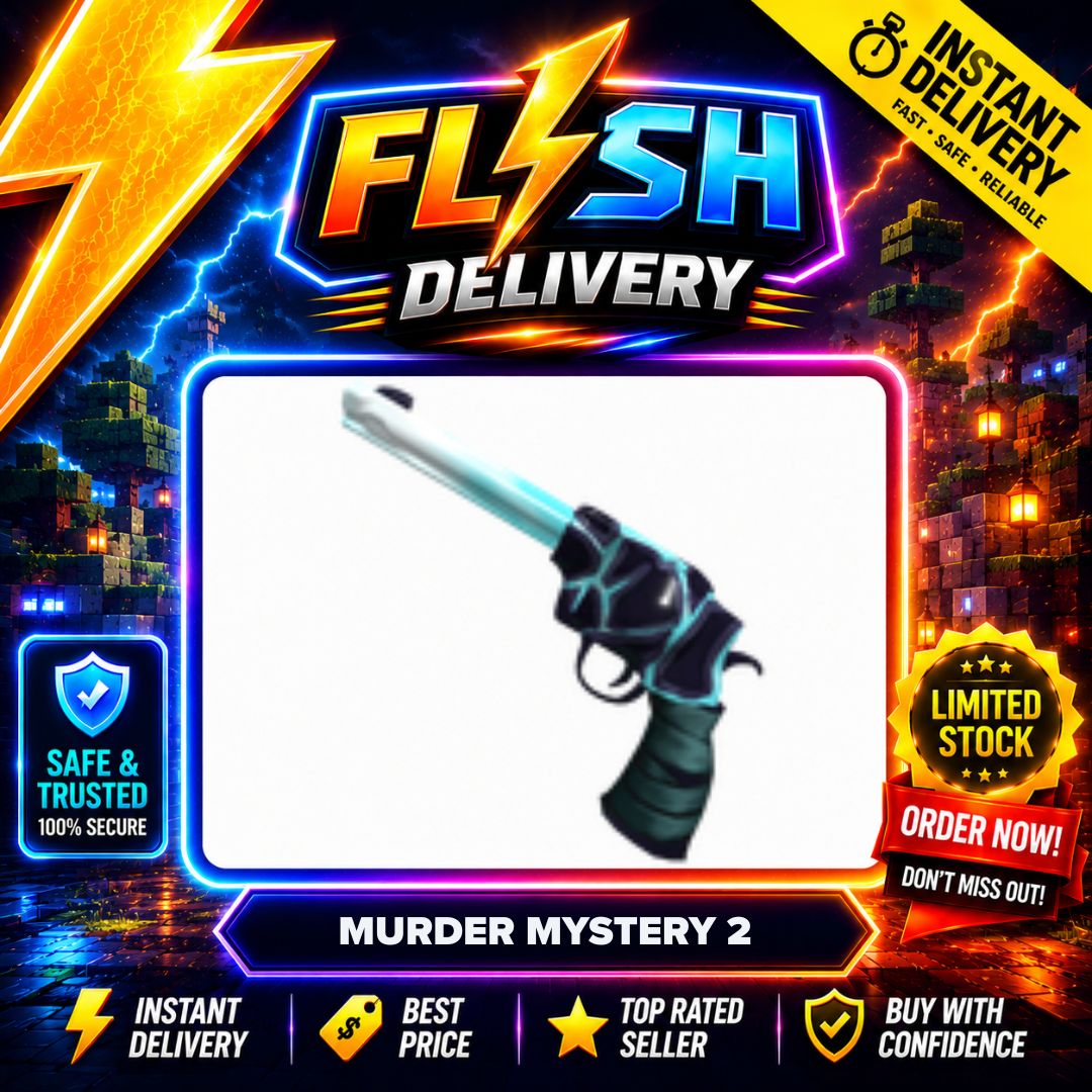 2x CAVERN GUN - MURDER MYSTERY 2 / MM2