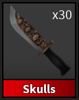 SKULLS KNIFE (2019) - MURDER MYSTERY 2 / MM2