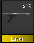 VINTAGE LASER GUN - MURDER MYSTERY 2 / MM2