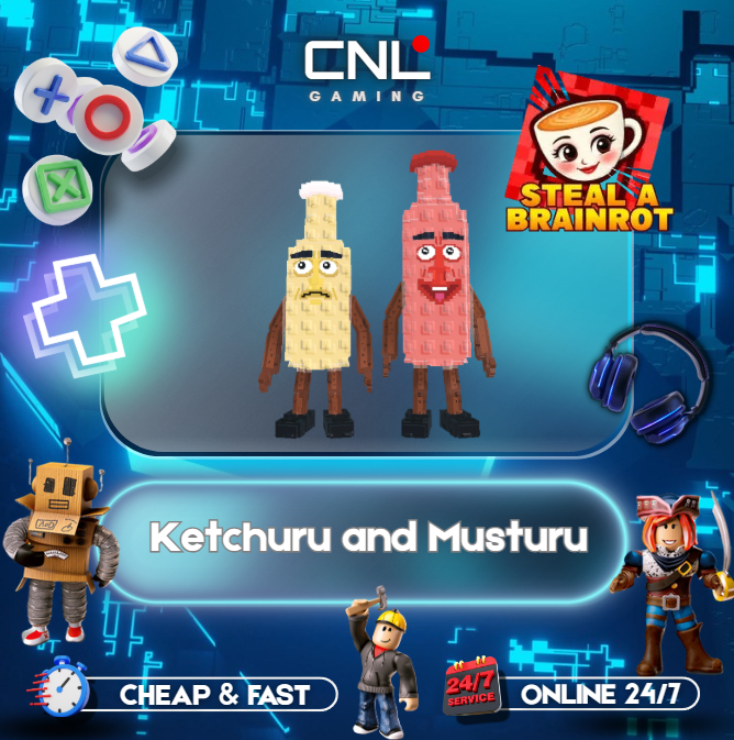 Steal A Brainrot > Ketchuru and musturu | Random 100m/s+