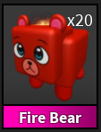 FIRE BEAR - MURDER MYSTERY 2 / MM2
