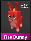 FIRE BUNNY - MURDER MYSTERY 2 / MM2