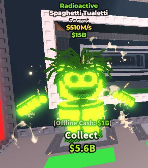 🔥☢️ Tualetti Spaghetti Radioactive | 510M/s Power ⚡ | Simple Grab ⭐ | Budget Friendly 💰 | Rapid Delivery 🚀 | Trusted