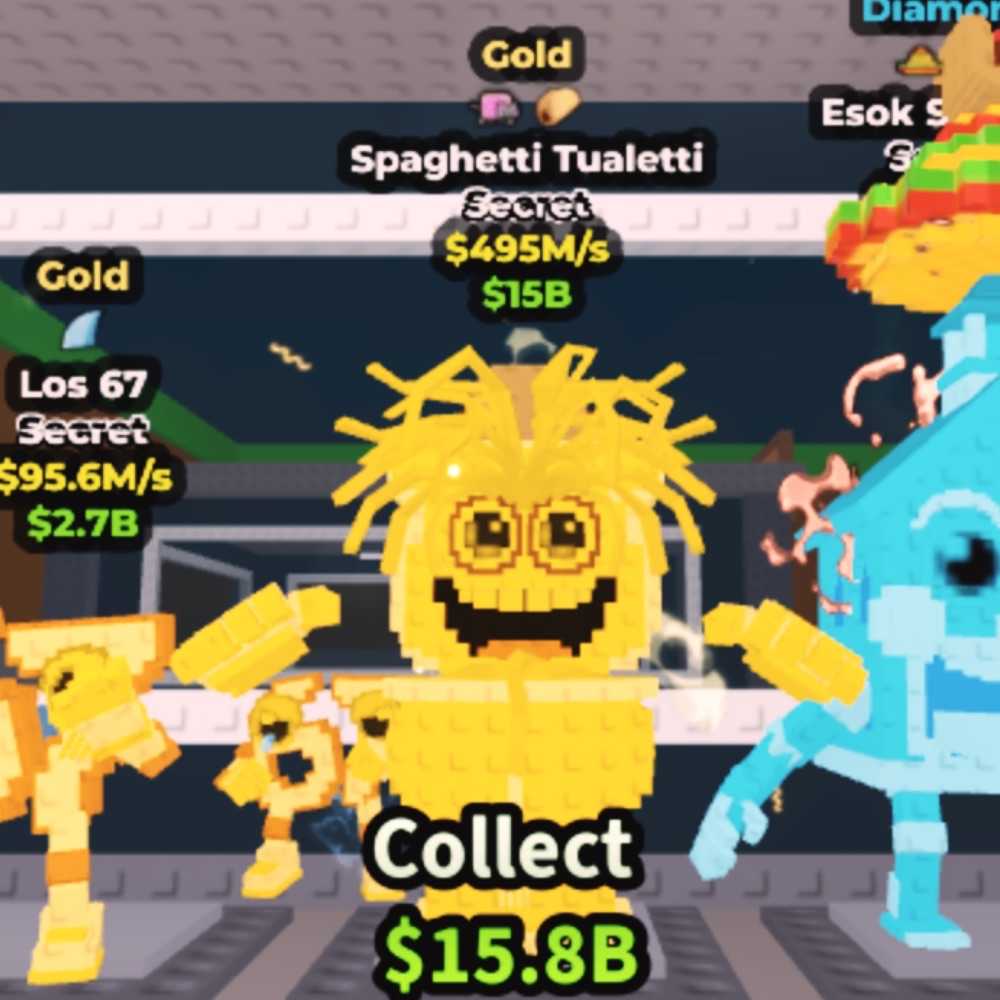 🍝✨ Gold Spaghetti Tualetti | 495M/s ⚡ | Cheap 💰 | Easy 😀 | Fast Delivery 🚀 | Trusted