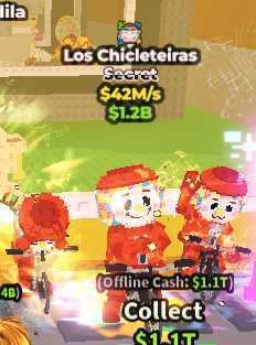 💛✨ Los Chicleteras Gold 43.7M/s 🚲 | ⚡ Fast & Easy | 💰 Cheap 🚀💨 | Trusted 😎
