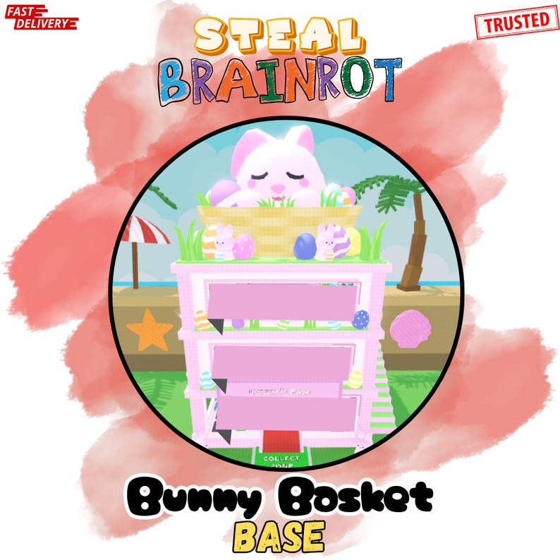 Steal a Brainrot Bunny Basket Base Skin