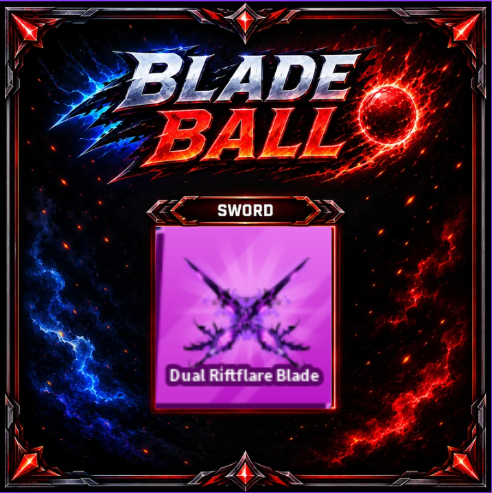 [ Limited Sword ] Dual Riftflare Blade | FAST DELIVERY✅