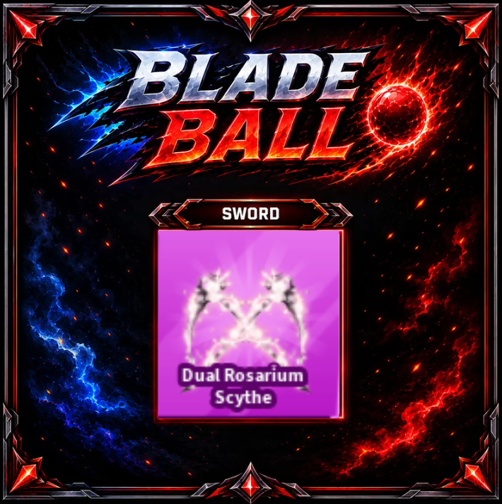 [ Limited Sword ] Dual Rosarium Scythe | FAST DELIVERY✅