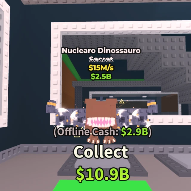 💎🦖 Nuclearo Dinossauro • 15M/s • 🪙 Cheap • 😀 Easy • 🚀 Fast Delivery | Trusted