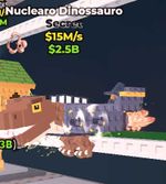 🦖💥 Nuclearo Dinossauro • 15M/s • ⭐ Easy • 💸 Cheap • 🚀 Fast Delivery 💨 | Trusted