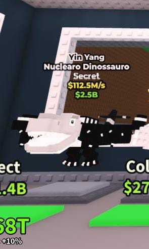 🦖✨ New Secret Yin Yang Nuclearo Dinossauro • 112.5M/s | ⚡ Easy • 💸 Cheap • 🚀 Fast Delivery | Trusted