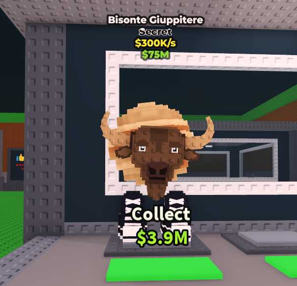 🦬✨ Bisonte Giuppitere | Secret | 300k/s 💯 (Z2) – ⚡ Fast & 💸 Cheap | Trusted