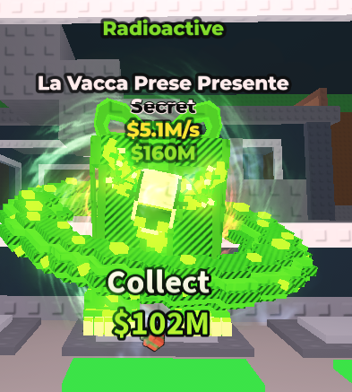 ✨ 5.1M/s ☢️ 🧪  RADIOACTIVE LA VACCA PRESE PRESENTE SECRET | STEAL A BRAINROT ⚡ FAST DELIVERY⚡