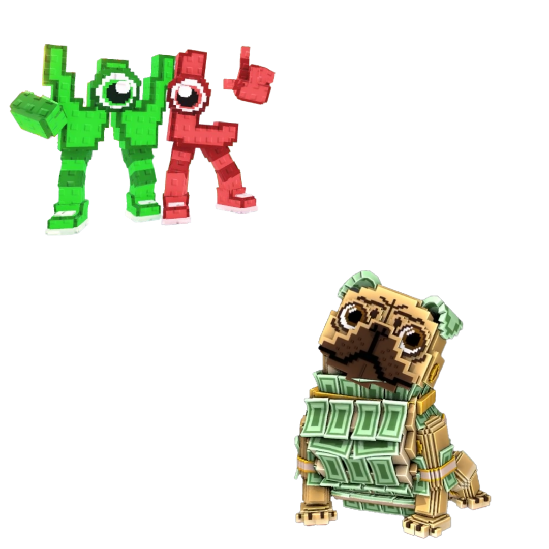 [BUNDLE] - ✨ 1x W or L ✨ 1x Money Money Puggy
