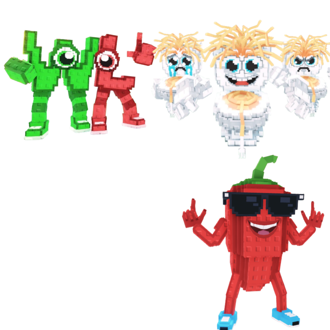 [BUNDLE] - 🎏 1x W or L 🎏 1x Los Spaghettis 🎏 1x Chillin Chil