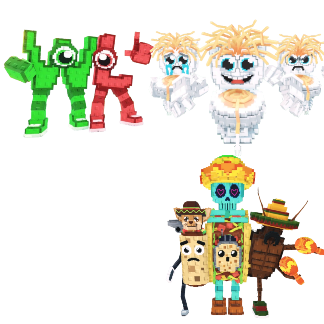 [BUNDLE] - 🧧 1x W or L 🧧 1x Los Spaghettis 🧧 1x La Taco Combinasion