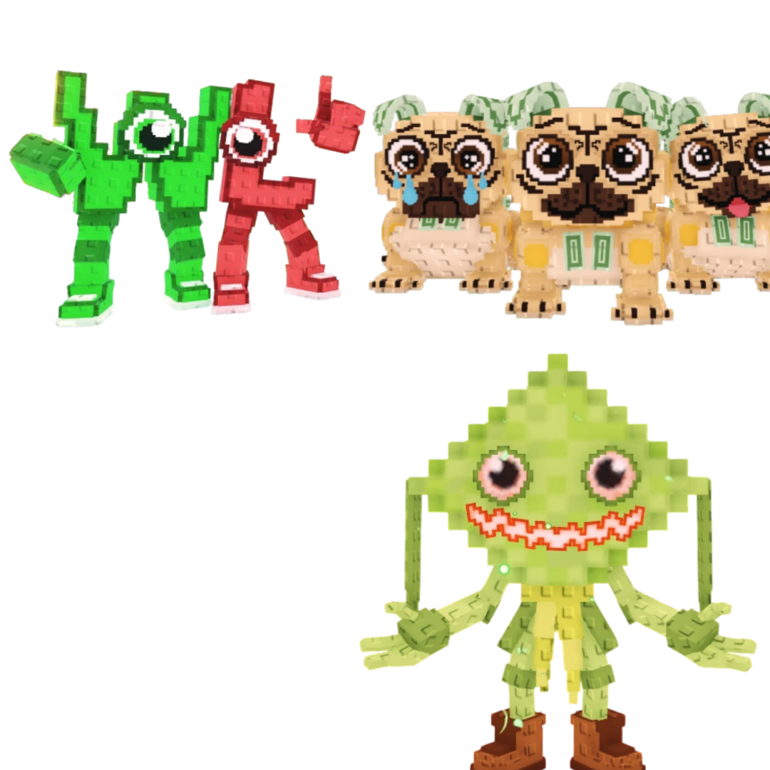 [BUNDLE] - 🎫 1x W or L 🎫 1x Los Puggies 🎫 1x Ketupat Kepat