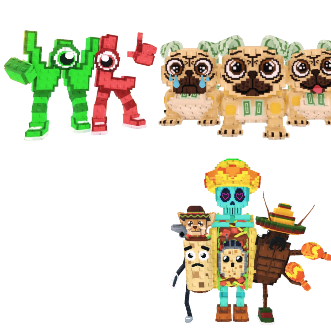 [BUNDLE] - 🥇 1x W or L 🥇 1x La Taco Combinasion 🥇 1x Los Puggies